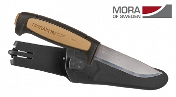 Nóż Mora - Morakniv Rope (Steel) - coyote