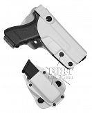 Kabura biała - Kydex - Glock 17 + ładownica - WRD i ŻW - nowa