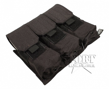 Ładownica M 4/M 16 -  Molle - 6 mag - czarna