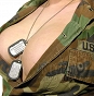 Nieśmiertelnik - Dog Tag - US ARMY - z wybiciem