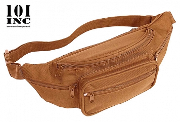 Torba biodrowa (nerka) Contractor - 101 Inc. - brązowa