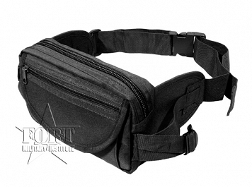 Torba biodrowa duża (nerka) - Mil-Tec - czarna