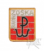 Naszywka - Batalion Zośka - JWK - mała - kolor