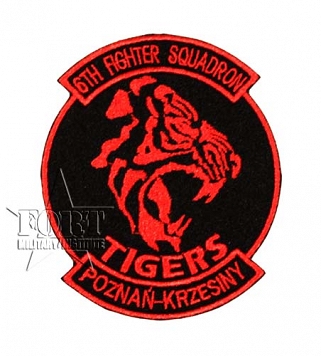 Naszywka - Tigers, 6th Fighter Squadron 