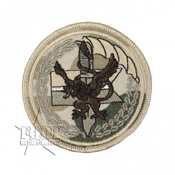 Naszywka - 12 Batalion Rozpoznawczy - pustynna