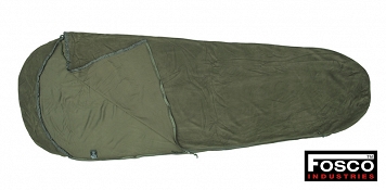 Śpiwór polarowy Bushcraft - zielony