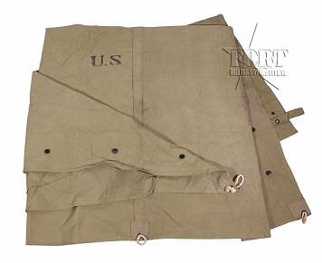 Namiot Shelter Half, Tent  - US Army - stary typ - II Wojna