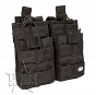 Ładownica M 4/M 16 - poczwórna - otwarta - Molle - czarna