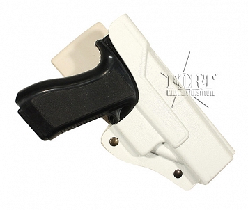 Kabura biała - Kydex - SLS - Glock 17 - obniżona - WRD i ŻW - nowa