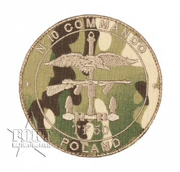 Naszywka - No. 10 Commando, Poland - Multi