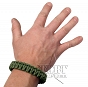 Opaska na rękę Paracord - olive