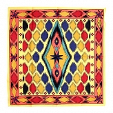 Bandana Indian Blanket - żółta