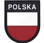 Naszywka 3D - Emblemat Polska - kolor
