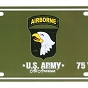 Tablica rejestracyjna - D-Day - 101st Airborne - 1944-2019