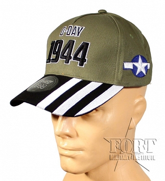 Czapka - D-Day Operation Overlord - zielona - WWII Series