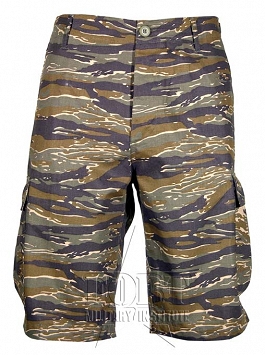 Spodenki BDU - tiger stripe - ripstop