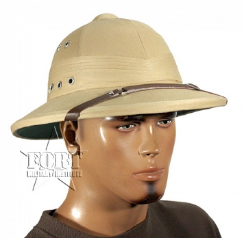 Hełm tropikalny Pith Helmet - piaskowy