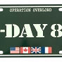 Tablica rejestracyjna - D-Day 80 lat