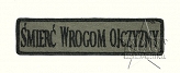 Naszywka SWO - 11x3 cm - zielona