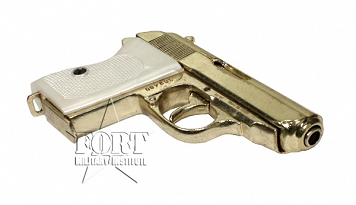 Pistolet Walther PPK - Waffen SS - złoty - replika