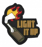 Naszywka 3D - Light it up - kolor