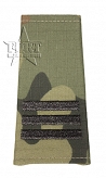 Pagony WP camo ripstop - czarne - Starszy Kapral