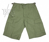 Spodenki BDU - zielone - ripstop