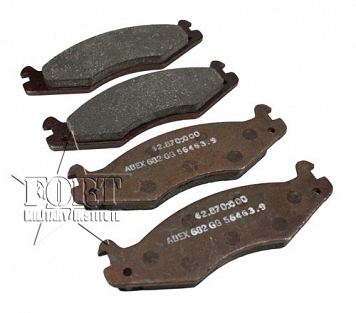 Klocki hamulcowe HMMWV - komplet - Brake Pad Kit P/N 57K0262