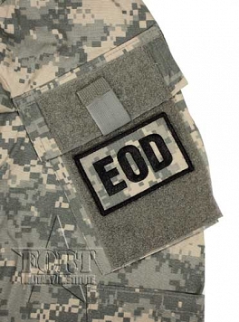 Naszywka EOD - UCP - na rzep
