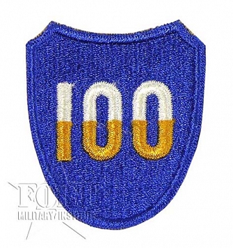 Naszywka - 100th Infantry Division - wyjściowa