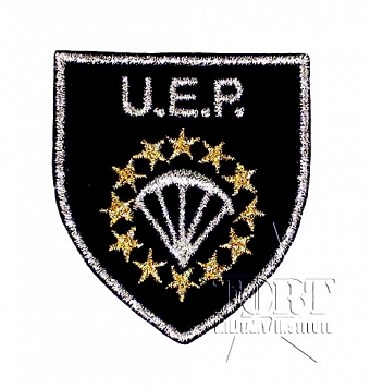 Naszywka U.E.P - Europejska Federacja Spadochroniarzy