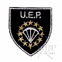 Naszywka U.E.P - Europejska Federacja Spadochroniarzy