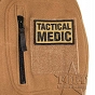 Naszywka Tactical Medic - coyote brown - na rzep