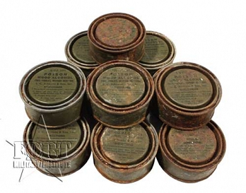 Wood Alcohol, Fuel - US Army - WWII - paliwo do podgrzewania,