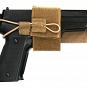Kabura - uchwyt na pierś - Chest Pistol Holder - coyote