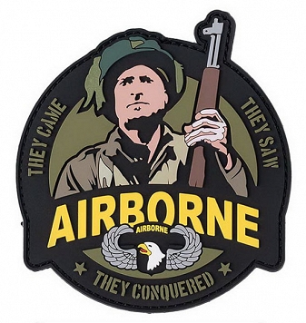 Naszywka 3D - 101st Airborne spadochroniarz