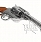 Rewolwer Colt Peacemaker M 1873 - 5½ cala - niklowany - drewno - replika
