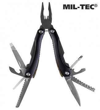 Multitool z pokrowcem - czarny - Mil-Tec