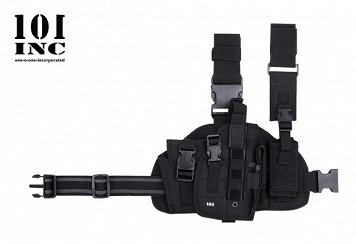 Kabura udowa - panel - Hip Holster - czarna