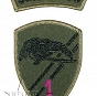 Naszywka - 7 Dywizjon Ułanów Lubelskich - 1 Szwadron