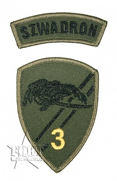 Naszywka - 7 Dywizjon Ułanów Lubelskich - 3 Szwadron