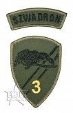 Naszywka - 7 Dywizjon Ułanów Lubelskich - 3 Szwadron