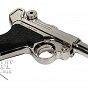 Pistolet P08 Parabellum (Luger) - niklowany - replika