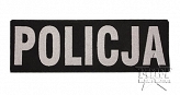 Naszywka Policja - 29,5x9,5 cm - na rzep