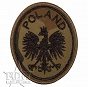 Naszywka - Poland z orłem - WP Camo