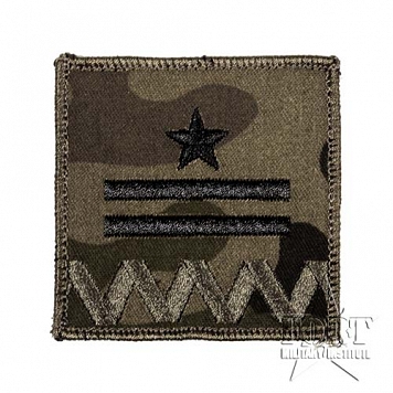 Stopień na kurtkę Strzelec OSW - Mł. Inspektor - polowy - na rzep