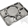 Taca obiadowa - Stainless Steel Plate