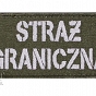 Naszywka Straż Graniczna - zielona - 10x5cm - na rzep