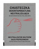 Chusteczka neutralizująca gaz pieprzowy G-090