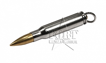 Breloczek - nabój .308 Winchester - chrom